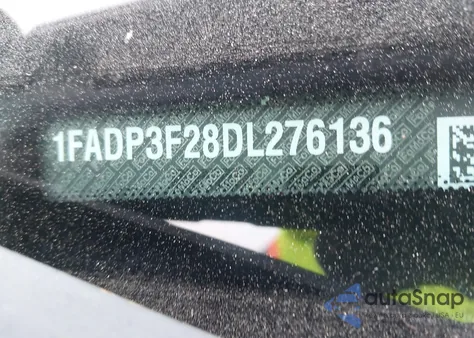 2013 Ford Focus Se из США, поврежденный, VIN 1FADP3F28DL276136